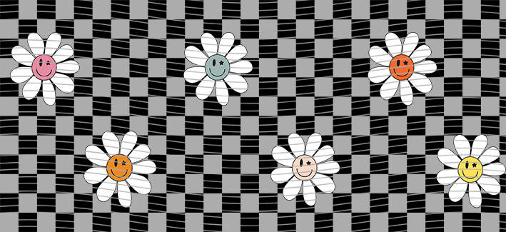 16oz Distressed Checkered-DC-130